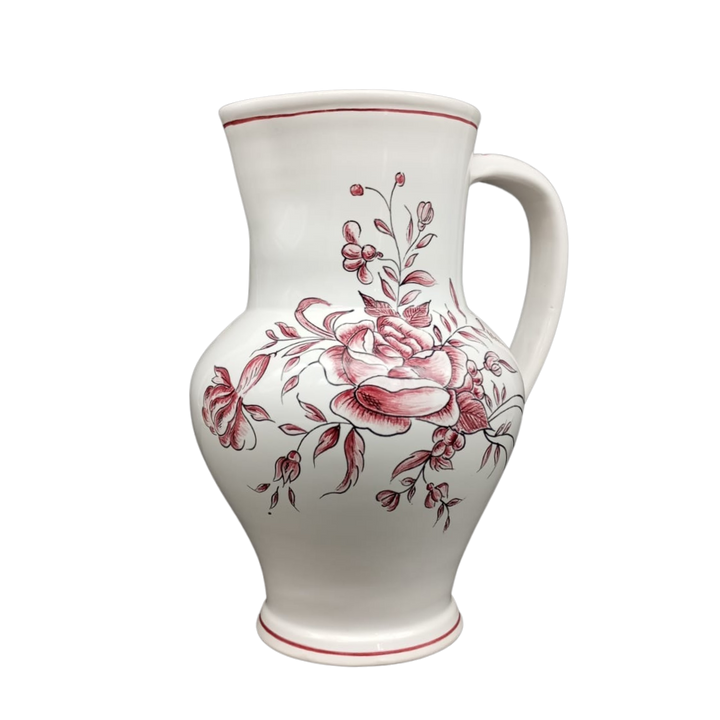 Uni Water Jug with Strasbourg Flowers decoration