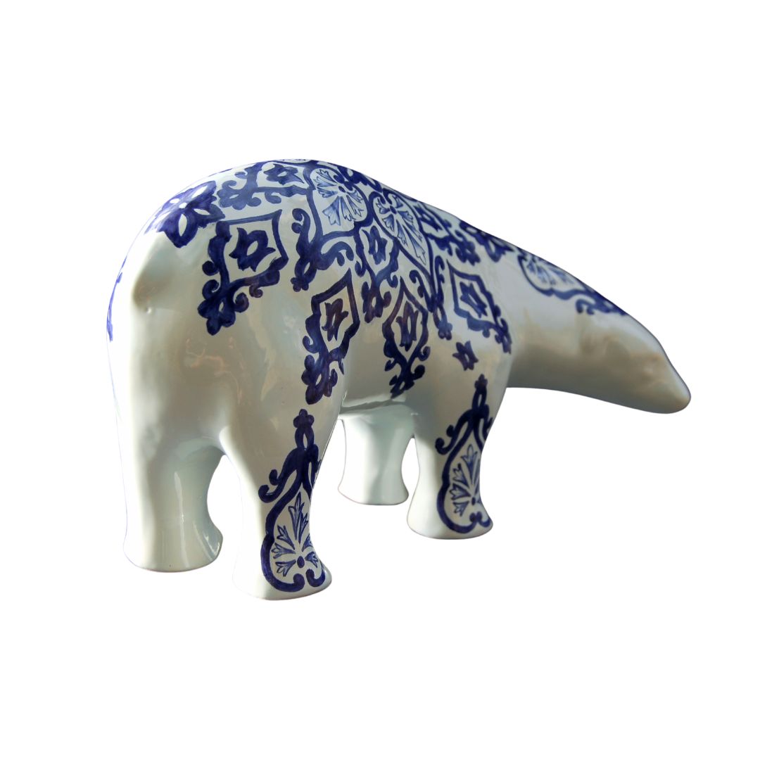 Hand Painted Pouplard Bear