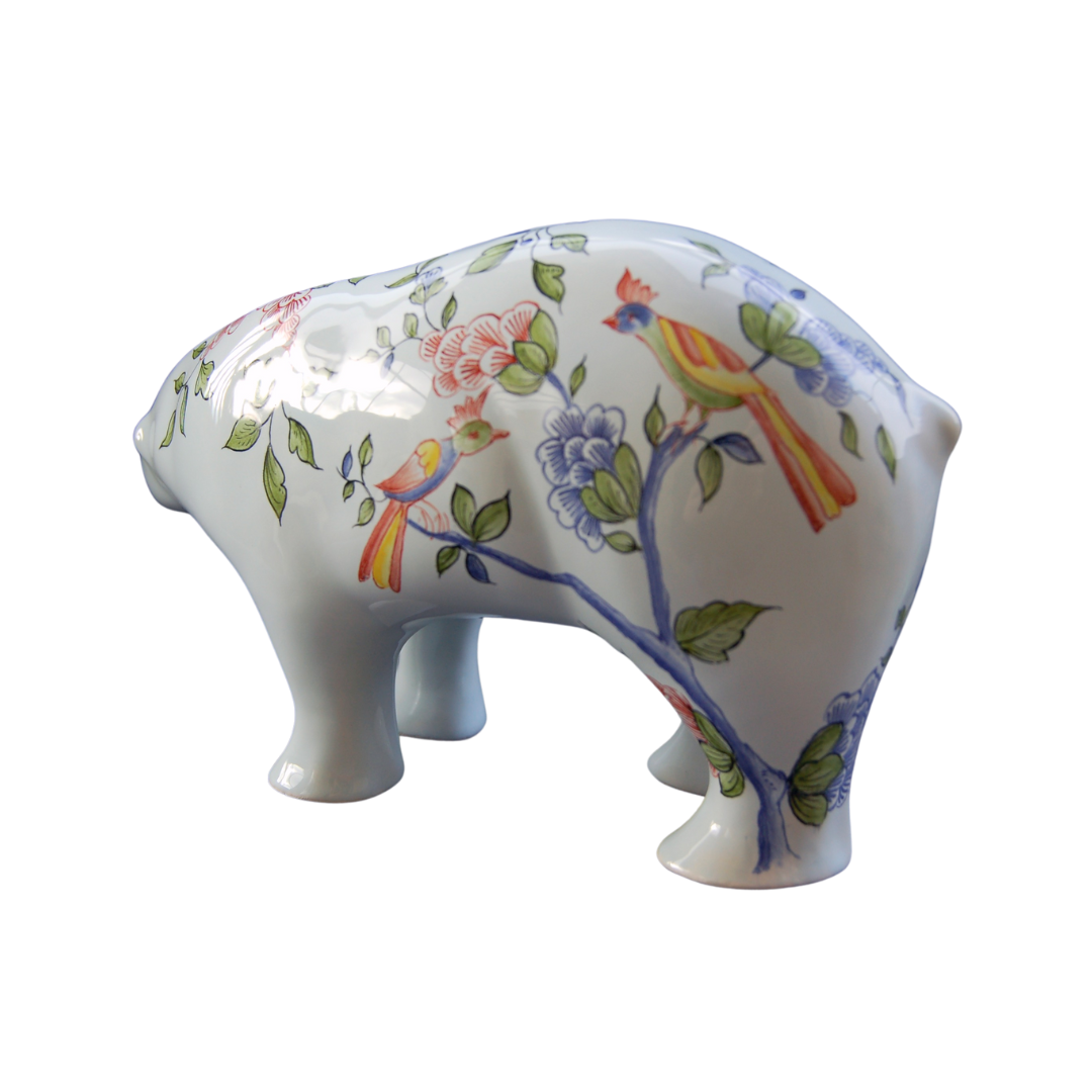 Hand Painted Pouplard Bear