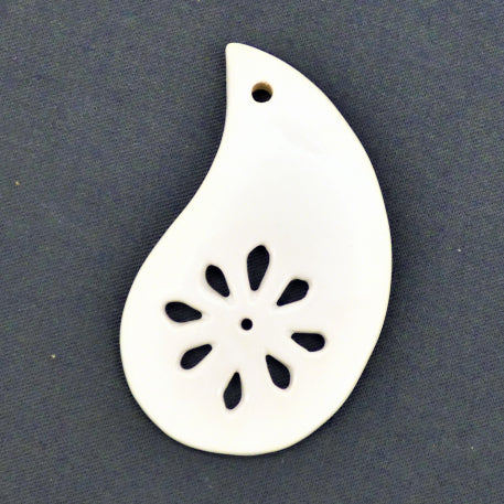 Earthenware Virgule ornament