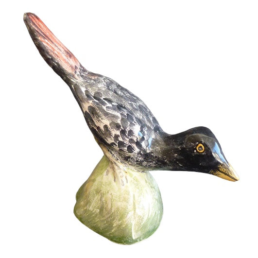 Earthenware Black Redstart